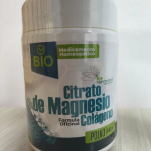 BIOCITRATO DE MAGNESIO+CARTILAGO+COLAGENO+SALES DE SCHUSSLER POLVO X 500GR