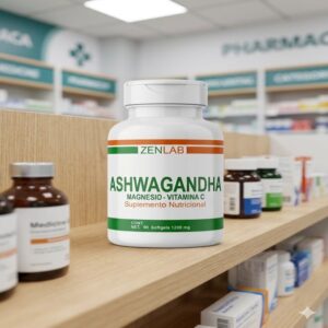 ASHWAGANDHA+MAGNESIO+ZINC FCO X 90 SOFTGELS